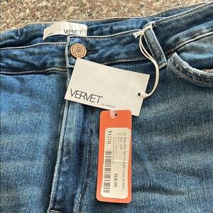 Vervet Women's High Rise Blue Jeans